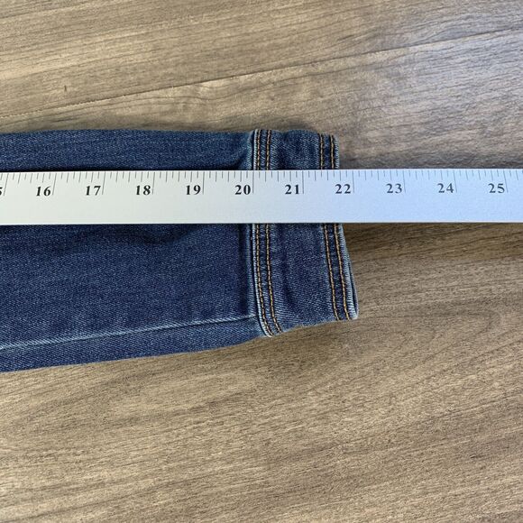 Cat & Jack Girls Youth Denim Jean Jacket Size Large 10/12 Long Sleeve Collared - Picture 5 of 10